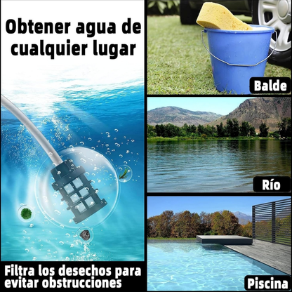 HIDROLAVADORA INALÁMBRICA MULTIFUNCIONAL CON BATERÍA RECARGABLE