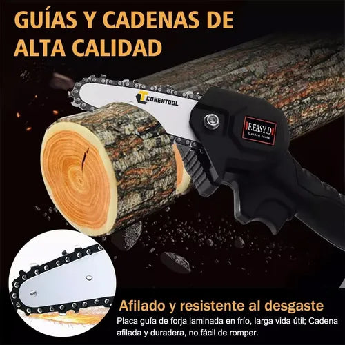 MOTOSIERRA INALÁMBRICA DE ALTA POTENCIA