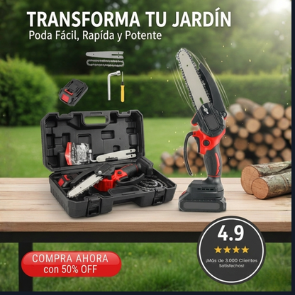 MOTOSIERRA INALÁMBRICA DE ALTA POTENCIA